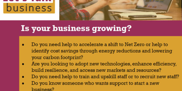 Let’s Talk Business Roadshow: Is your business growing?